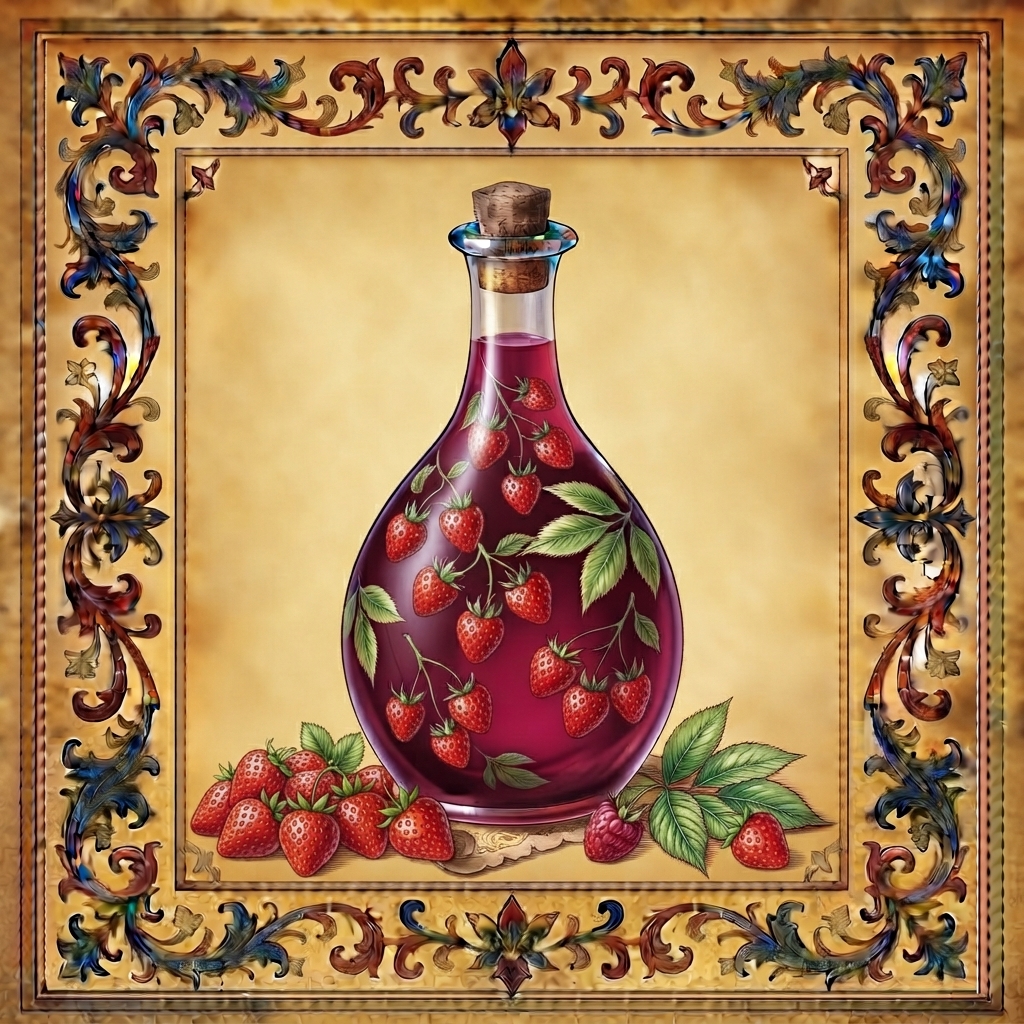 Erdbeerenwein